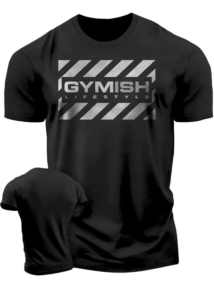 3D Printed Men'S Short Sleeved T-Shirt for Comprehensive Exercise, Fun and Fitness Hardcore New Handsome and Trendy Short Sleeve